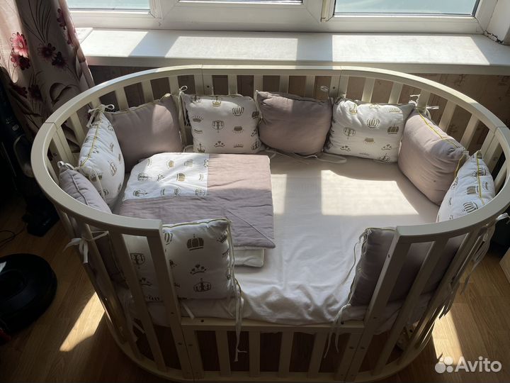 Детская кроватка трансформер бу