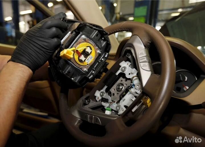 Ремонт блоков srs, air bag, удаление краш даты