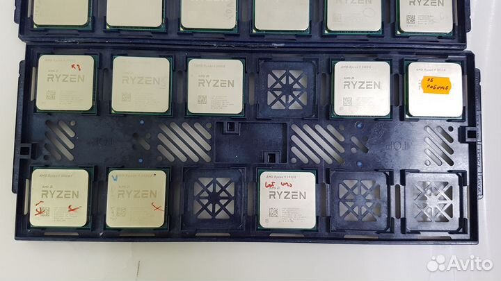 Процессоры Ryzen 3/5/7/9 не рабочие