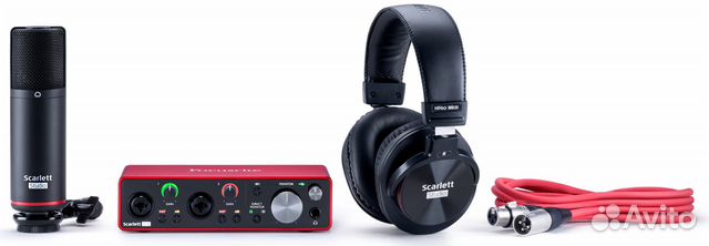 Комплект focusrite Scarlett 2i2 Studio 3rd Gen USB