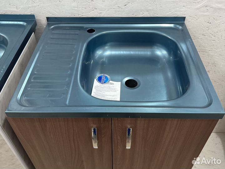 Тумба с мойкой для кухни новые