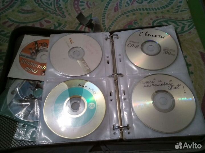 Альбом(кейс)с 100 дисками