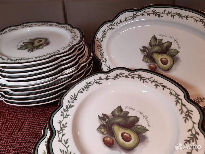 Посуда коллекции Авокадо. По отдельности можно