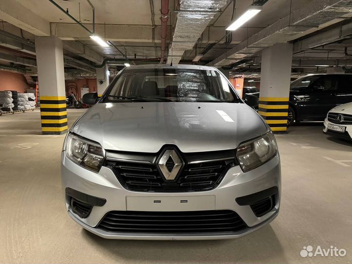 Renault Logan 1.6 МТ, 2021, битый, 52 693 км