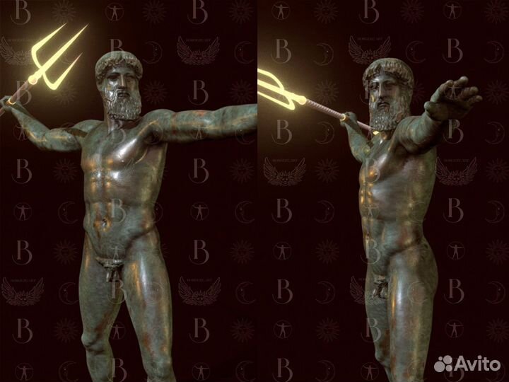 Статуя Посейдон 1,95 м