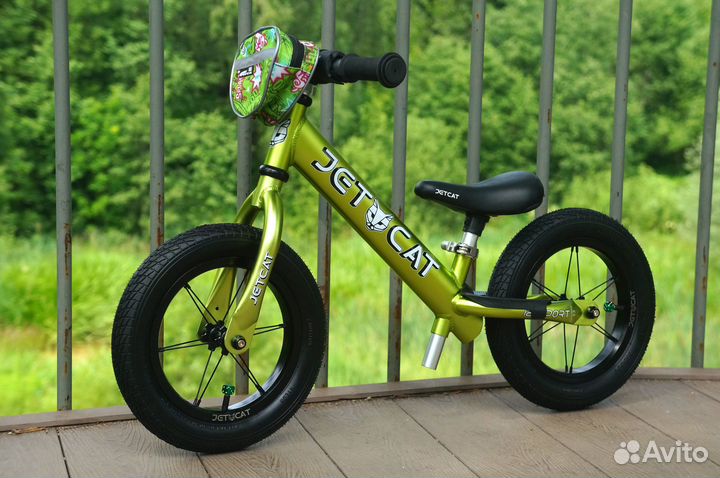 Беговел JetCat 12 Sport Slt Air Green