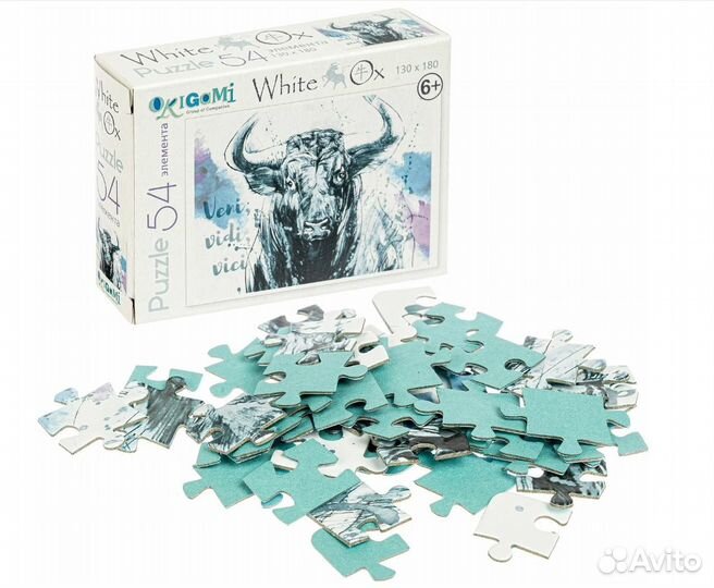 Пазл Мини 54Эл 2021 Год Быка 05424 Р103580