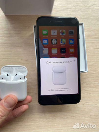 Беспроводные Наушники Apple AirPods 2 LUX