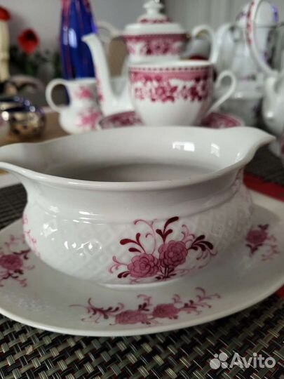 Фарфоровая посуда 15 предметов Германия