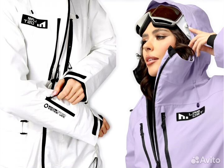 Комбинезон сноубордический костюм женский 2 цвета