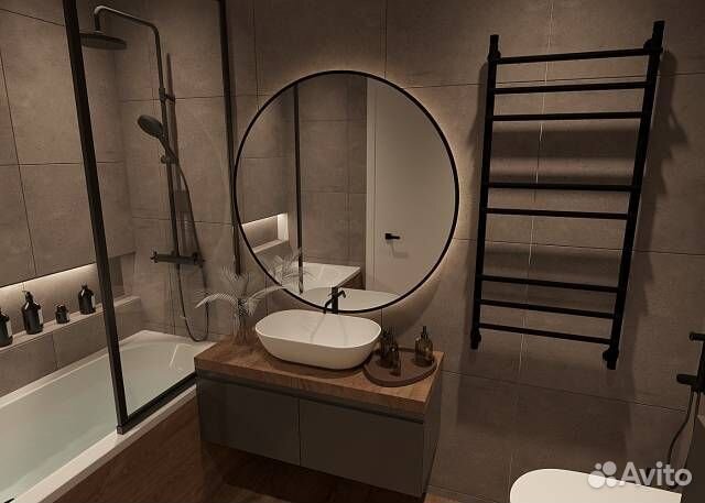 Диз,помощь по расстановке интерьера ванной ком-ты