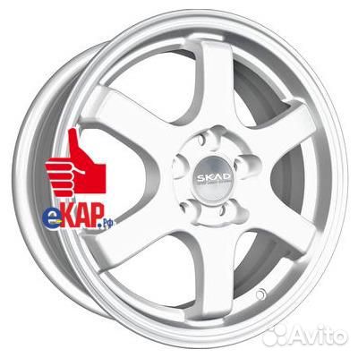 Скад 6x15/4x98 ET38 D58,6 Киото (кл249) белый