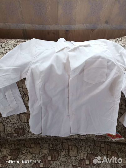 Рубашка белая