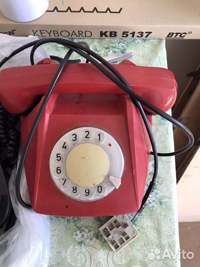Телефон СССР дисковый