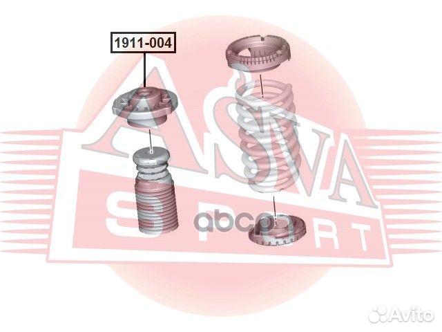 Опора амортизатора 1911-004 asva
