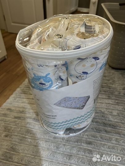 Новые бортики в кроватку