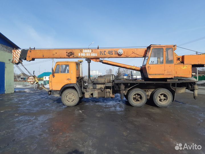 Аренда и услуги автокрана, 16 т, 21 м