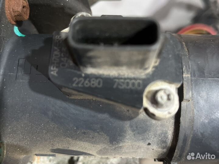 Расходомер дмрв на Nissan Almera Classic