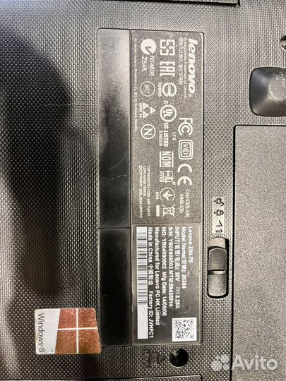 Ноутбук Lenovo z50-70 (core i5/ram 8гб/ssd 256)