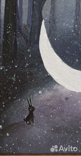 Рисунок на холсте