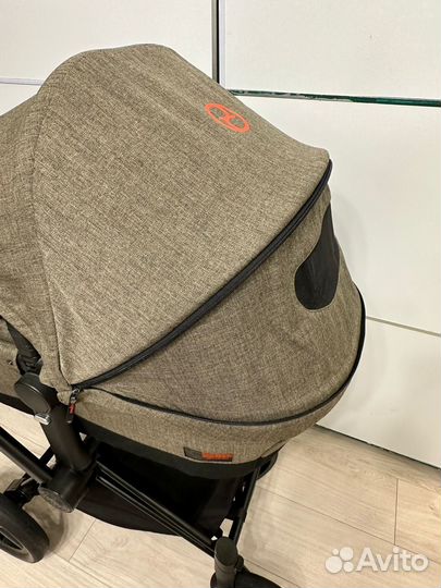 Коляска cybex 3 в 1 platinum desert khaki