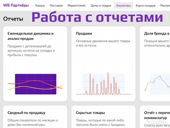 Менеджер по работе с Маркетплейсами Wildberries