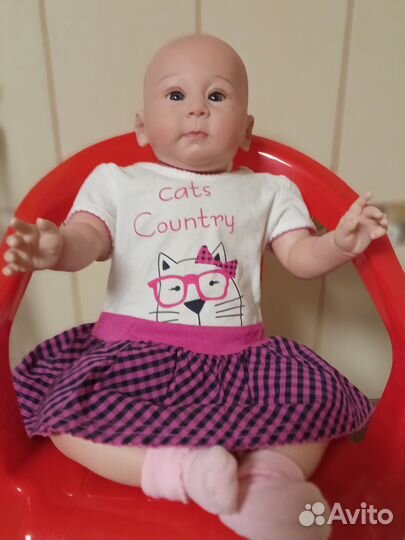 Кукла реборн новая 53 см