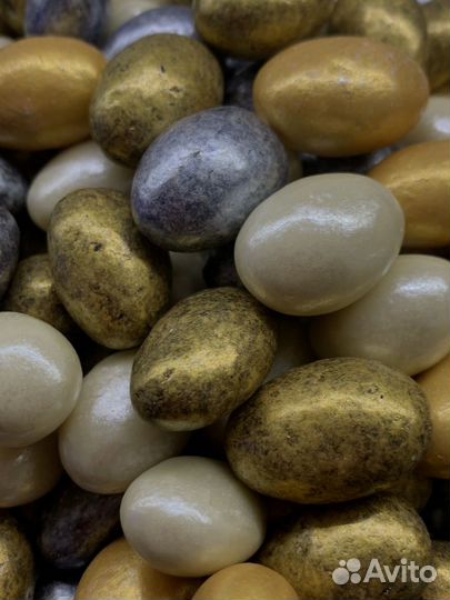 Миндаль в праздничный глазури 