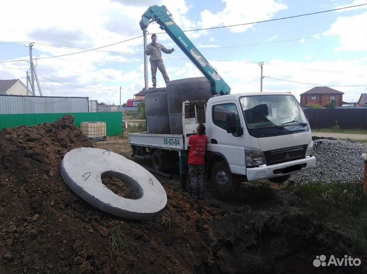 Септик / септик из жби колец / монтаж за 1 день