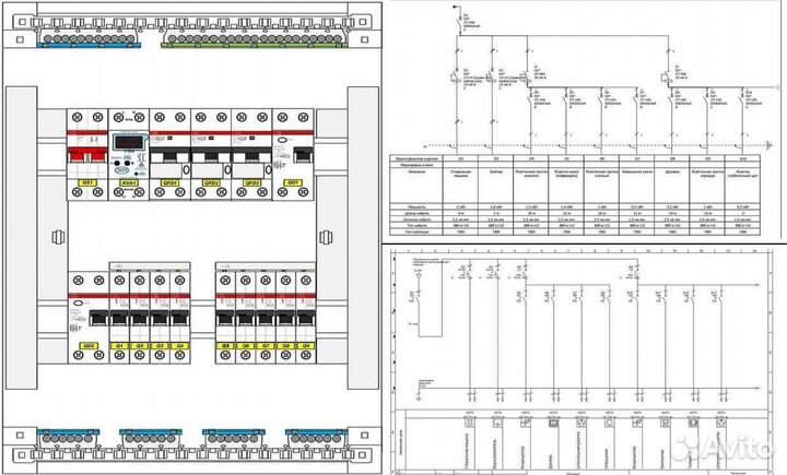 Проектирование электроснабжения, пожарной сигнал-и