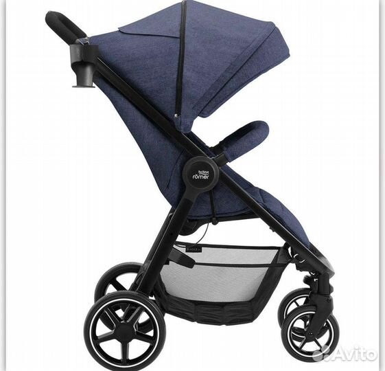 Коляска britax rumer (синяя)