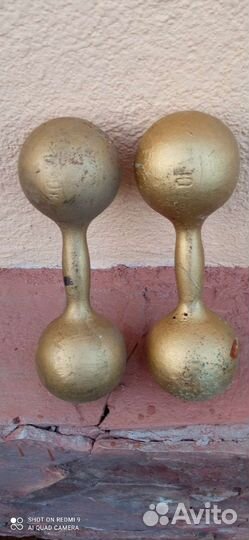 Гантели 10 кг