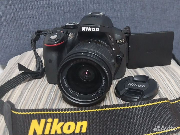 Зеркальный фотоаппарат Nikon D5300 Kit 18-55 AF-P