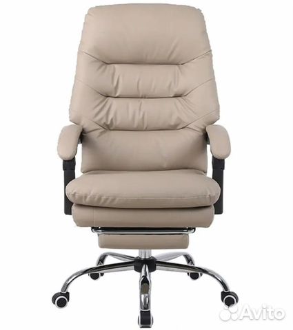 Кожаное компьютерное кресло объявление продам