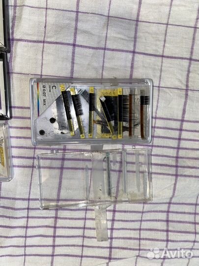 Набор для наращивания ресниц. Очень много всего