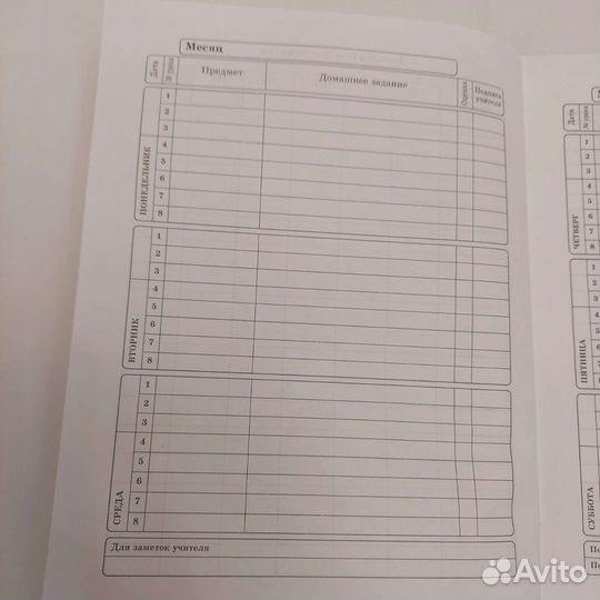 Дневник школьный