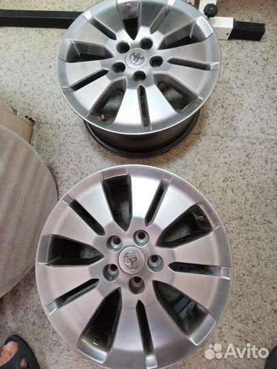 Литые диски r17 5x114.3 toyota