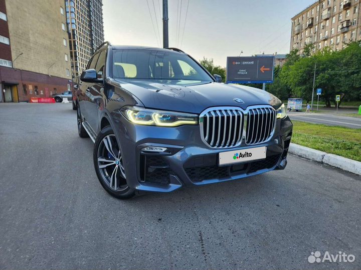 BMW X7 3.0 AT, 2019, 150 000 км