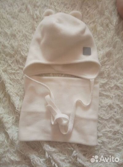 Комплект шапка, шарф