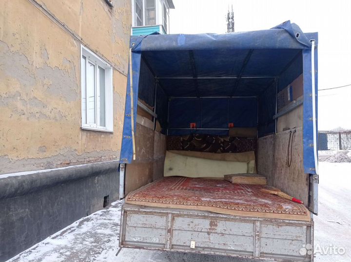 Грузоперевозки: газель, опытные грузчики