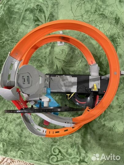 Гоночный трек hot wheels шиномонтаж