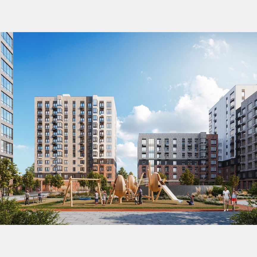 Квартира-студия, 25,5 м², 16/17 эт.