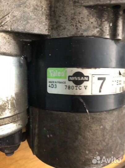 Стартер nissan