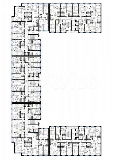 1-к. квартира, 44,2 м², 5/12 эт.