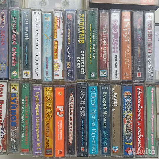 Аудиокассеты с записью