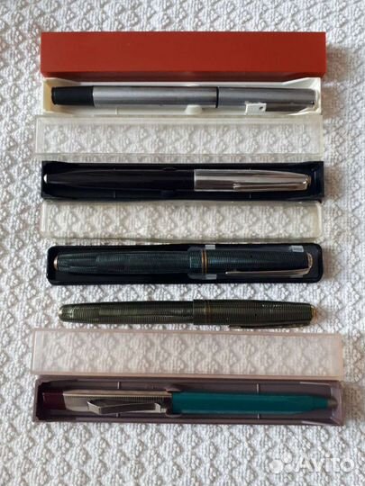 Ручки перьевые/чернильные старые