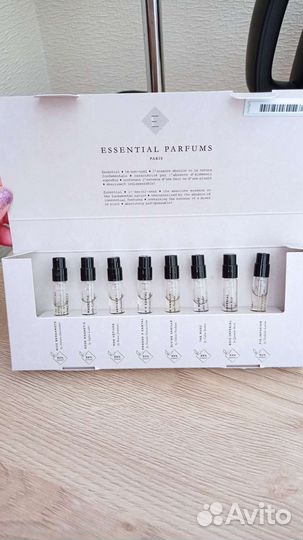 Набор пробников парфюмерной воды essential parfums