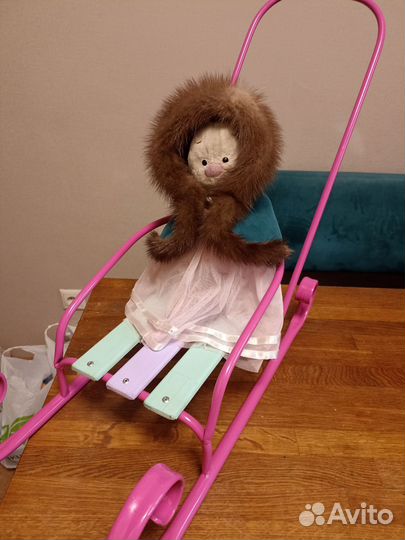 Санки для кукол