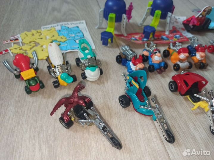 Машинки из киндера 90х пакетом