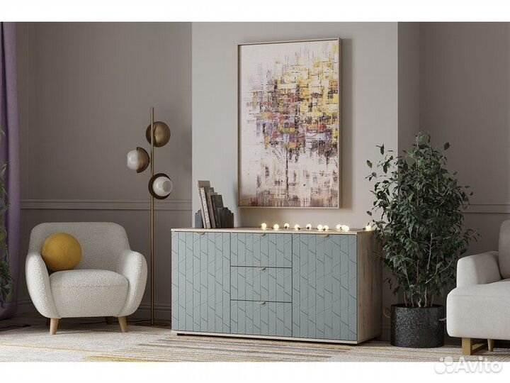 Тумба Монблан-2 Angle Mentol